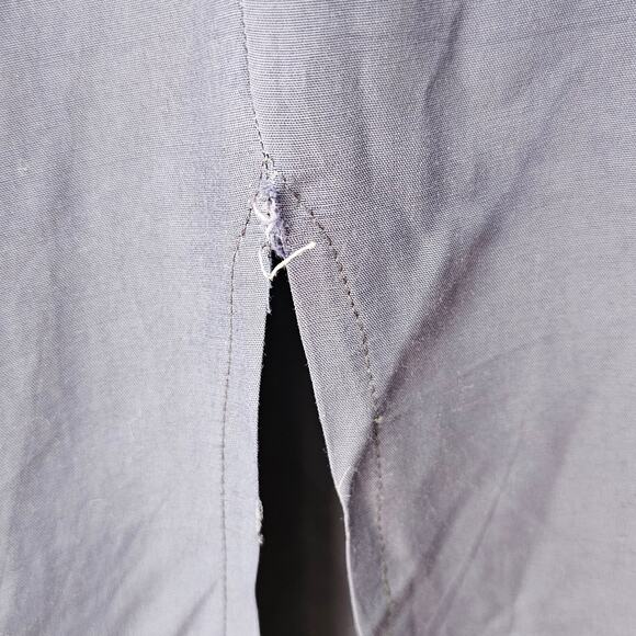 Vintage 80s Nina Piccalino Dress navy dolman statement lace collar junior 5/6 - Picture 11 of 11